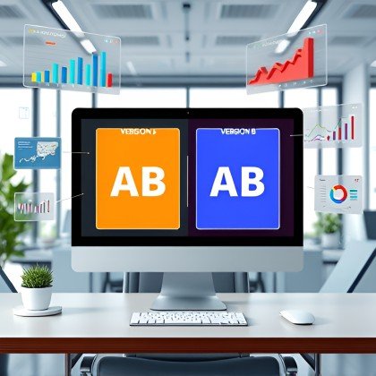 AB testing for display advertising