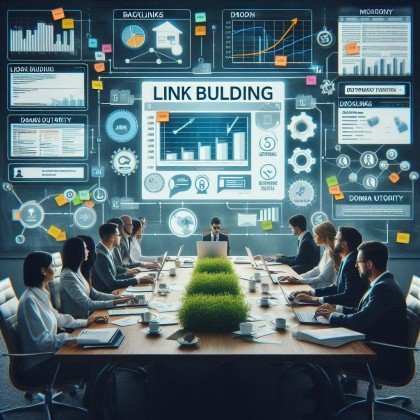 Link building strategies for search engine optimization