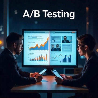 Data driven analysis for maximum impact for AB testing